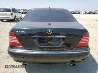 2006 Mercedes-Benz S with VIN WDBNG76J26A466072, listed as a Copart auction lot 64801735 with 83,943 mi miles and Clean title. Bid and sale history available at DreamBid. Image 6.