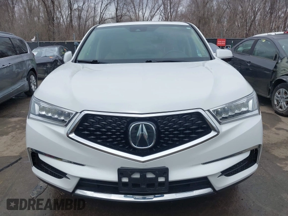 2020 Acura MDX with VIN 5J8YD4H30LL045764, listed as a IAAI auction lot 41697580 with 36,410 mi miles. Bid and sale history available at carsss.com. Image 12.