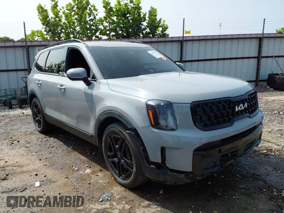 2024 Kia Telluride EX with VIN 5XYP3DGC9RG428637, listed as a IAAI auction lot 40288347 with 26,854 mi miles and . Bid and sale history available at carsss.com. Image 1.