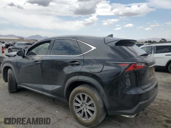 2017 Lexus NX 200t with VIN JTJYARBZXH2079853, listed as a Copart auction lot 58400125 with 119,555 mi miles and Salvage title. Bid and sale history available at DreamBid. Image 2.