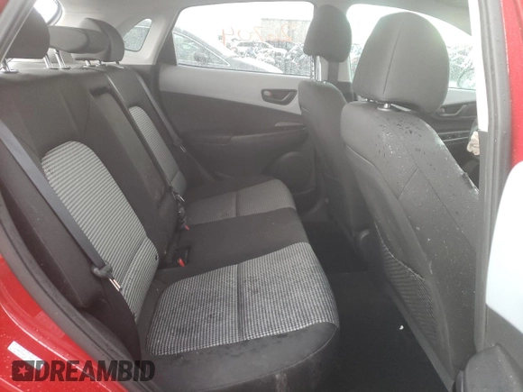 2020 Hyundai Kona SEL with VIN KM8K22AA1LU509951, listed as a Copart auction lot 61039692 with 26,704 mi miles. Bid and sale history available at carsss.com. Image 6.