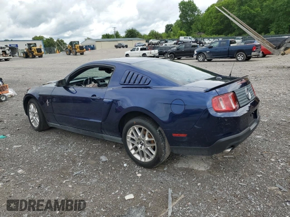2012 Ford Mustang Premium with VIN 1ZVBP8AM3C5261728, listed as a Copart auction lot 55683435 with 75,140 mi miles and Clean title. Bid and sale history available at DreamBid. Image 2.