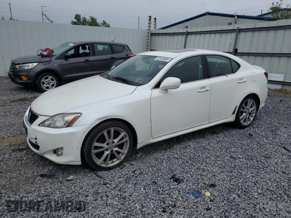2006 Lexus IS 250 z VIN JTHBK262965013380, wystawiony jako Copart lot #58549385 z przebiegiem 129 686 mil mil oraz Tytuł czysty. Historia ofert i sprzedaży dostępna na DreamBid. Obrazek 1.