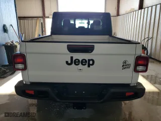 2023 Jeep Gladiator Willys with VIN 1C6HJTAG9PL555140, listed as a Copart auction lot 73541094 with 10,094 mi miles and Clean Title. Bid and sale history available at carsss.com. Image 6.