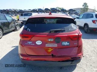2018 Kia Sportage EX with VIN KNDPN3ACXJ7423171, listed as a IAAI auction lot 41997356 with 84,947 mi miles and . Bid and sale history available at DreamBid. Image 16.