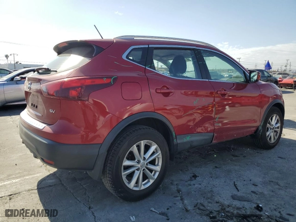 2018 Nissan Rogue Sport SL with VIN JN1BJ1CP4JW164583, listed as a Copart auction lot 47236215 with 127,841 mi miles and Salvage Title. Bid and sale history available at carsss.com. Image 3.