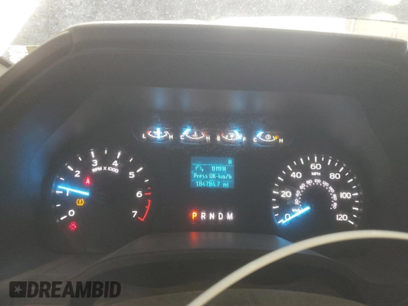 2018 Ford F-150 XL with VIN 1FTEX1E56JKE87237, listed as a Copart auction lot 48954505 with 184,784 mi miles and Salvage Title. Bid and sale history available at carsss.com. Image 9.