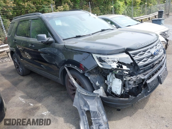 2018 Ford Explorer XLT with VIN 1FM5K7D85JGC38939, listed as a IAAI auction lot 42094891 with 122,399 mi miles and . Bid and sale history available at DreamBid. Image 1.