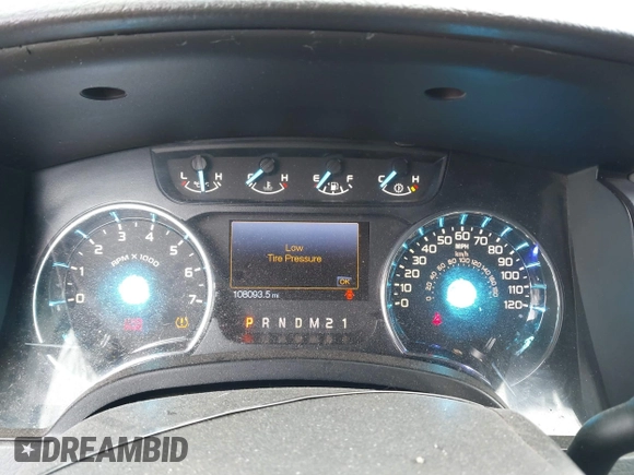 2012 Ford F-150 XL with VIN 1FTFX1EF9CFC52937, listed as a IAAI auction lot 41798536 with 108,093 mi miles. Bid and sale history available at carsss.com. Image 7.