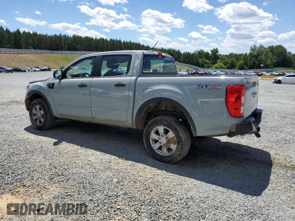 2021 Ford Ranger XL with VIN 1FTER4EH7MLD20616, listed as a Copart auction lot 57548345 with 165,106 mi miles and Salvage title. Bid and sale history available at DreamBid. Image 2.