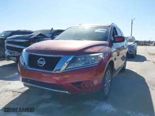 2016 Nissan Pathfinder S with VIN 5N1AR2MN2GC668883, listed as a IAAI auction lot 41760222 with 165,304 mi miles. Bid and sale history available at carsss.com. Image 2.