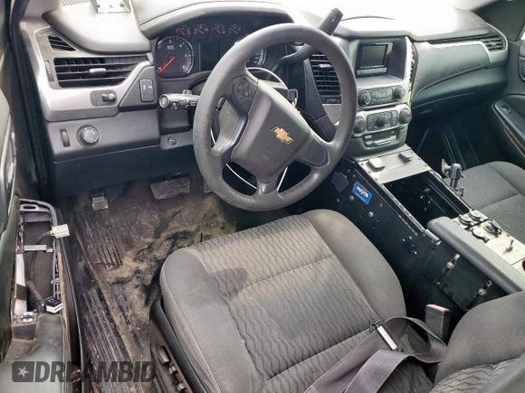 2015 Chevrolet Tahoe Commercial with VIN 1GNLC2EC1FR570376, listed as a Copart auction lot 47851215 with Not provided miles and Salvage title. Bid and sale history available at DreamBid. Image 8.