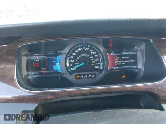 2014 Ford Taurus Limited with VIN 1FAHP2F86EG134779, listed as a IAAI auction lot 41660527 with 115,016 mi miles. Bid and sale history available at carsss.com. Image 7.