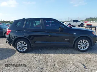 2013 BMW X3 xDrive28i with VIN 5UXWX9C57D0A13160, listed as a IAAI auction lot 42001594 with 140,630 mi miles. Bid and sale history available at carsss.com. Image 14.