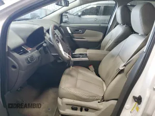 2014 Ford Edge SEL z VIN 2FMDK4JC9EBB53117, wystawiony jako Copart lot #61017115 z przebiegiem 118 071 mil mil oraz Nie do naprawy • Non repairable. Historia ofert i sprzedaży dostępna na DreamBid. Obrazek 7.