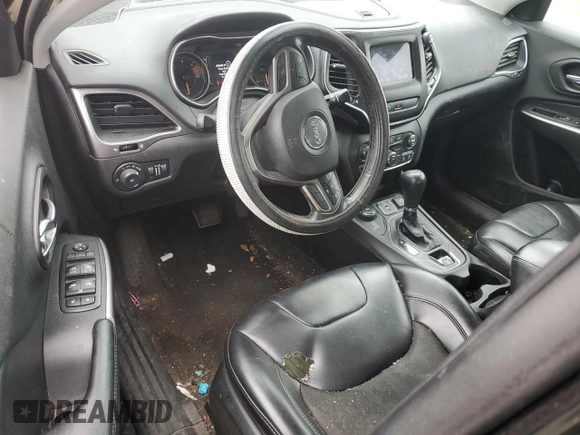 2020 Jeep Cherokee Latitude Plus with VIN 1C4PJMLB0LD545502, listed as a Copart auction lot 45426445 with 139,852 mi miles and Salvage Title. Bid and sale history available at DreamBid. Image 8.