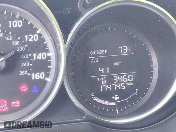 2013 Mazda CX-5 Touring with VIN JM3KE2CE0D0119032, listed as a IAAI auction lot 41891556 with 174,745 mi miles and . Bid and sale history available at carsss.com. Image 15.