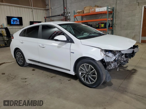 2020 Hyundai Ioniq SE with VIN KMHC75LJ5LU076400, listed as a Copart auction lot 48662015 with 32,300 mi miles and Clean title. Bid and sale history available at DreamBid. Image 4.