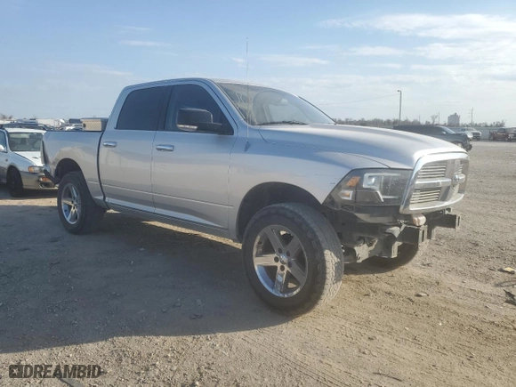 2010 Dodge Ram 1500 SLT with VIN 1D7RV1CT7AS114576, listed as a Copart auction lot 45989355 with 217,920 mi miles and Non Repairable. Bid and sale history available at carsss.com. Image 4.