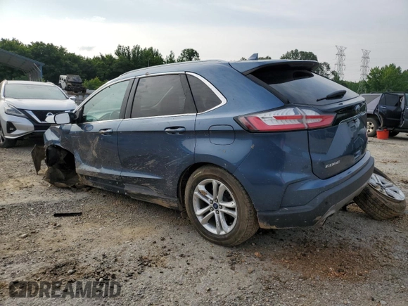 2019 Ford Edge SEL with VIN 2FMPK3J96KBC24295, listed as a Copart auction lot 59392235 with 112,075 mi miles and Salvage title. Bid and sale history available at DreamBid. Image 2.