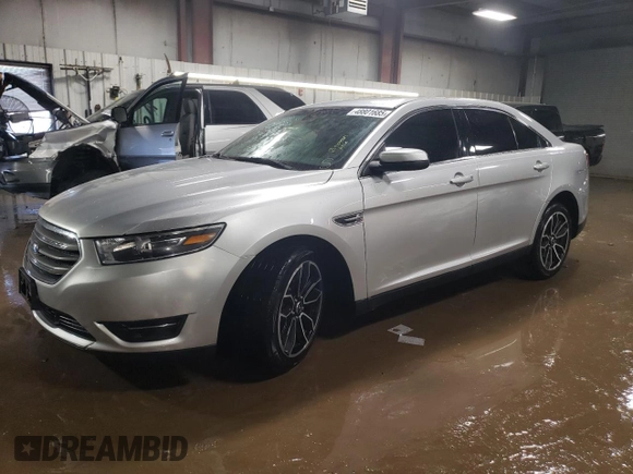 2017 Ford Taurus SEL with VIN 1FAHP2E87HG138944, listed as a Copart auction lot 48801685 with 105,833 mi miles and Salvage title. Bid and sale history available at DreamBid. Image 1.