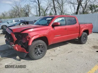 2022 Toyota Tacoma SR with VIN 3TMCZ5AN9NM455010, listed as a Copart auction lot 51327795 with 61,265 mi miles and Salvage title. Bid and sale history available at DreamBid. Image 1.