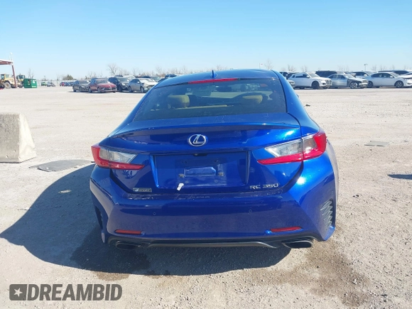 2015 Lexus RC 350 F Sport z VIN JTHHE5BC3F5009603, wystawiony jako IAAI lot #41408584 z przebiegiem 109 962 mil mil oraz . Historia ofert i sprzedaży dostępna na DreamBid. Obrazek 17.