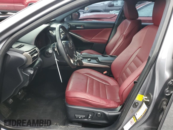 2015 Lexus IS 350 with VIN JTHCE1D24F5006684, listed as a Copart auction lot 59406345 with 116,651 mi miles and Salvage title. Bid and sale history available at DreamBid. Image 7.