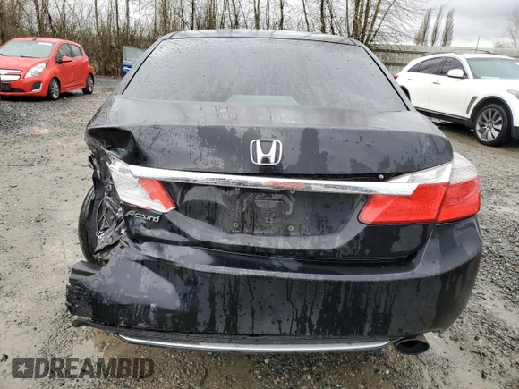 2014 Honda Accord Sedan LX with VIN 1HGCR2F3XEA197617, listed as a Copart auction lot 47895355 with 156,691 mi miles and Salvage Title. Bid and sale history available at carsss.com. Image 6.