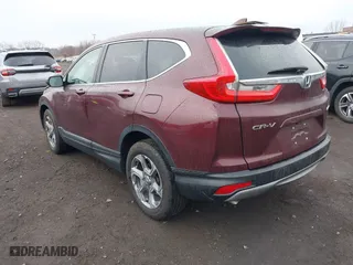 2019 Honda CR-V EX-L with VIN 7FARW2H89KE060458, listed as a IAAI auction lot 41668609 with 33,534 mi miles. Bid and sale history available at carsss.com. Image 3.