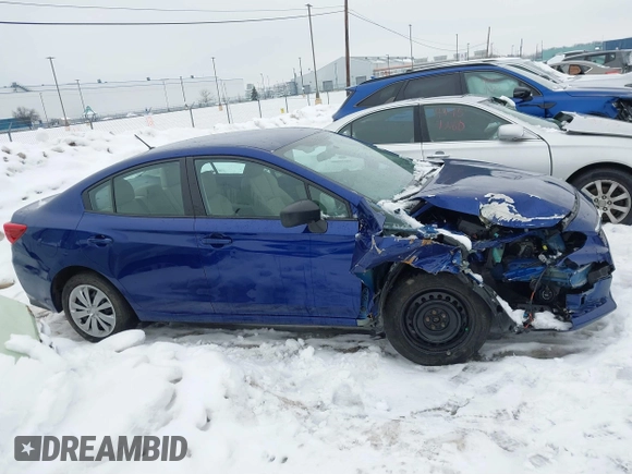2023 Subaru Impreza with VIN 4S3GKAB69P3602517, listed as a IAAI auction lot 41478940 with 33,315 mi miles and . Bid and sale history available at DreamBid. Image 13.