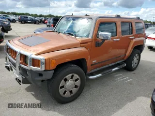 2007 Hummer H3 SUV with VIN 5GTDN13E378128088, listed as a Copart auction lot 74634754 with 0 mi miles and Salvage Title. Bid and sale history available at carsss.com. Image 1.