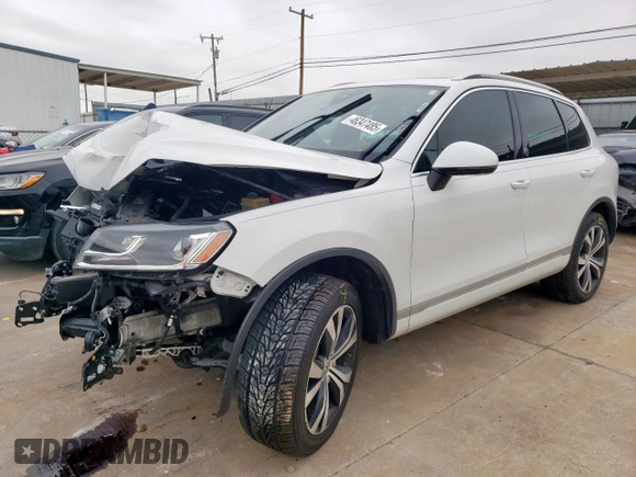 2017 Volkswagen Touareg Wolfsburg Edition z VIN WVGRF7BP2HD006004, wystawiony jako Copart lot #46347485 z przebiegiem 59 345 mil mil oraz Szkoda całkowita • Salvage title. Historia ofert i sprzedaży dostępna na DreamBid. Obrazek 1.