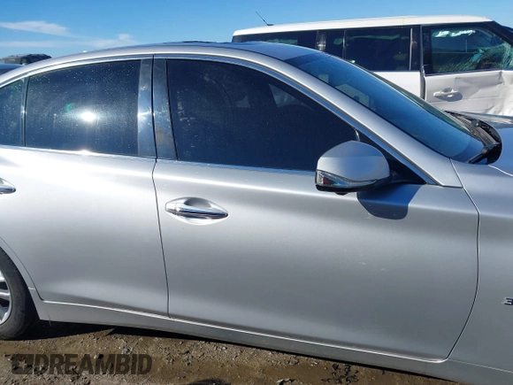 2017 Infiniti Q50 Premium with VIN JN1EV7AR0HM833138, listed as a IAAI auction lot 41464524 with 150,210 mi miles and . Bid and sale history available at DreamBid. Image 13.