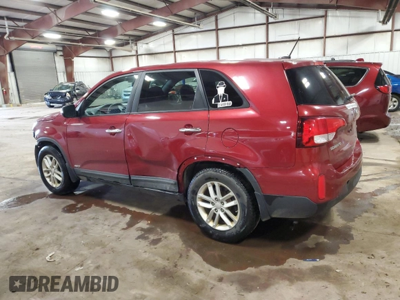 2015 Kia Sorento LX with VIN 5XYKTCA61FG643335, listed as a Copart auction lot 79863484 with 96,152 mi miles and Clean Title. Bid and sale history available at carsss.com. Image 2.