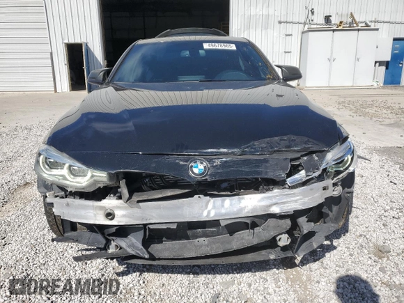 2017 BMW 3 Series 340i xDrive with VIN WBA8B7C3XHK858665, listed as a Copart auction lot 49678965 with 65,606 mi miles and Salvage Title. Bid and sale history available at carsss.com. Image 5.