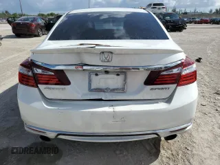 2016 Honda Accord Sport с VIN 1HGCR2F58GA179122, выставлен на аукционе Copart как лот 61307005 с пробегом 143 260 миль миль и Списание • Salvage title. История ставок и продаж доступна на DreamBid. Изображение 6.