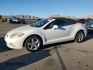 2008 Mitsubishi Eclipse GS with VIN 4A3AL25F18E002890, listed as a Copart auction lot 82057874 with 155,370 mi miles and Salvage Title. Bid and sale history available at carsss.com. Image 1.