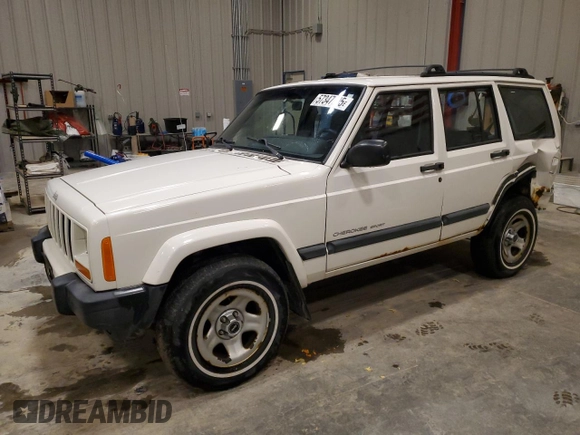 2000 Jeep Cherokee z VIN 1J4FF48S2YL104094, wystawiony jako Copart lot #57347705 z przebiegiem 75 948 mil mil oraz Nie do naprawy • Non repairable. Historia ofert i sprzedaży dostępna na DreamBid. Obrazek 1.