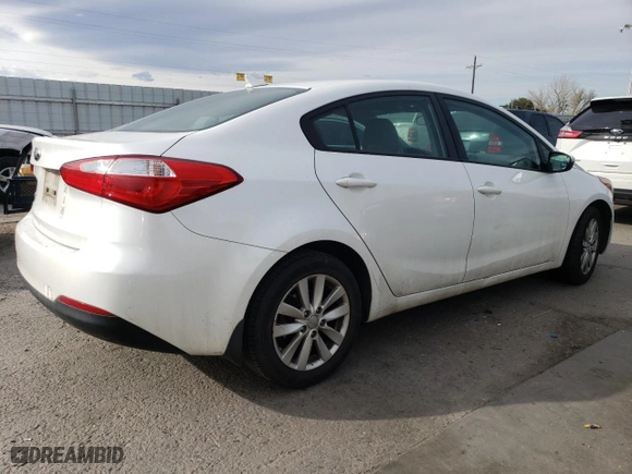 2014 Kia Forte LX with VIN KNAFX4A61E5100308, listed as a Copart auction lot 50226265 with 152492 miles and Clean Title. Bid and sale history available at carsss.com. Image 3.
