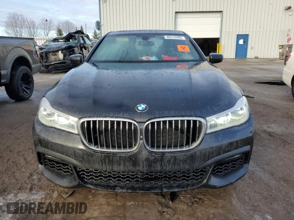 2016 BMW 7 Series 750i xDrive with VIN WBA7B0C56GG527023, listed as a Copart auction lot 46312405 with 66,018 mi miles and Clean title. Bid and sale history available at DreamBid. Image 5.