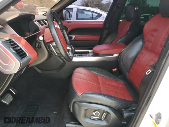 2017 Land Rover Range Rover Sport HSE Dynamic with VIN SALWV2FV5HA687274, listed as a Copart auction lot 65390814 with 104,554 mi miles and Salvage title. Bid and sale history available at DreamBid. Image 7.