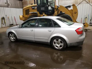 2003 Audi A4 1.8T z VIN WAULC68E83A164339, wystawiony jako Copart lot #59754025 z przebiegiem 128 434 mil mil oraz Czysty tytuł • Clean title. Historia ofert i sprzedaży dostępna na DreamBid. Obrazek 2.