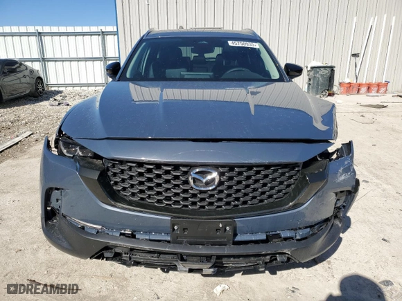 2025 Mazda CX-50 2.5 S Premium Package with VIN 7MMVABDM1SN321210, listed as a Copart auction lot 45750935 with 628 mi miles and Salvage Title. Bid and sale history available at carsss.com. Image 5.