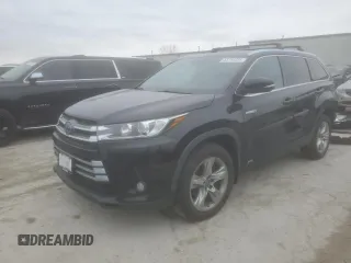 2017 Toyota Highlander Hybrid Limited with VIN 5TDDGRFH7HS034542, listed as a Copart auction lot 43746225 with Not provided miles and Salvage title. Bid and sale history available at DreamBid. Image 1.