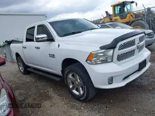 2015 Ram 1500 Tradesman with VIN 1C6RR7KG8FS648142, listed as a IAAI auction lot 41647459 with 100,696 mi miles and . Bid and sale history available at DreamBid. Image 1.