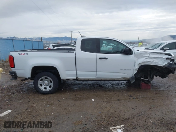 2021 Chevrolet Colorado 4WD Work Truck with VIN 1GCHTBEN2M1141579, listed as a IAAI auction lot 41056743 with 74,630 mi miles. Bid and sale history available at carsss.com. Image 14.