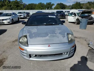 2001 Mitsubishi Eclipse GT with VIN 4A3AE85H41E133199, listed as a Copart auction lot 76689964 with 0 mi miles and Salvage Title. Bid and sale history available at carsss.com. Image 5.