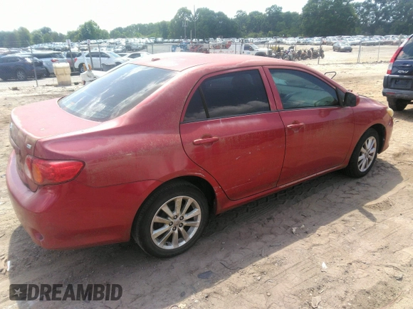 2009 Toyota Corolla with VIN JTDBL40EX9J039673, listed as a IAAI auction lot 42225733 with 167,167 mi miles and . Bid and sale history available at DreamBid. Image 4.