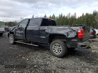2015 Chevrolet Silverado 3500HD LTZ with VIN 1GC4K0E80FF509652, listed as a Copart auction lot 45758655 with 58,456 mi miles and Salvage Title. Bid and sale history available at DreamBid. Image 2.